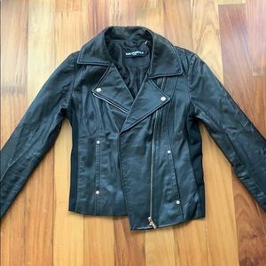 Karl Lagerfeld leather jacket